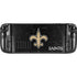 NFL New Orleans Saints Distressed Steam Deck Handheld Gaming Computer Skin